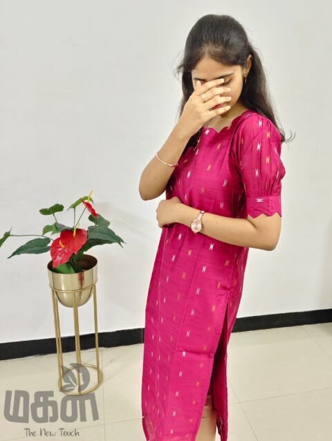 Raw silk Kurti
