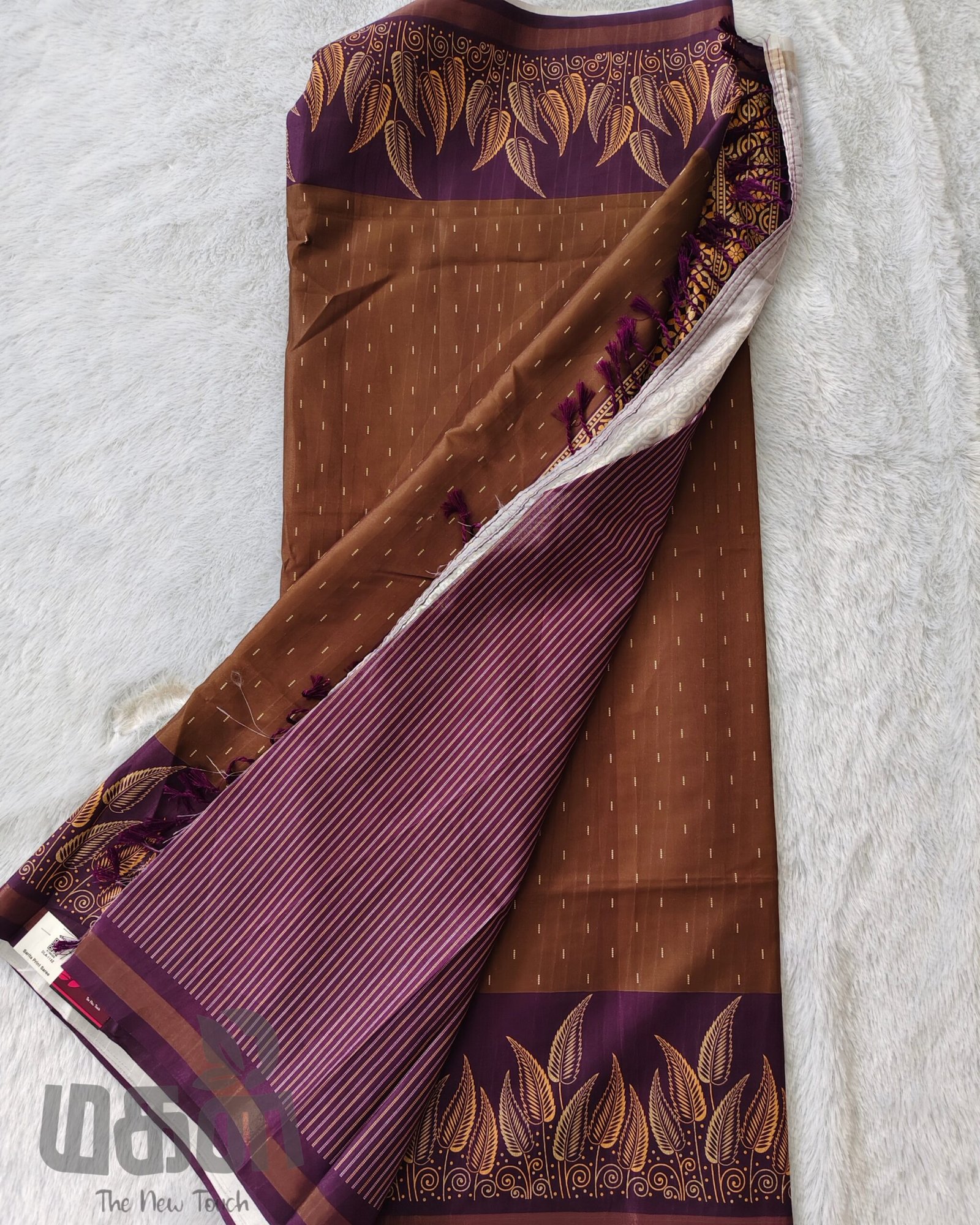 SEMI tussar Digital(Brown) - Image 3