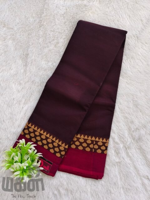 Chettinad Cotton (Maroon)
