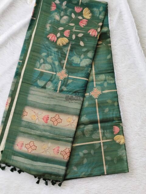 Tissue blended Fancy saree