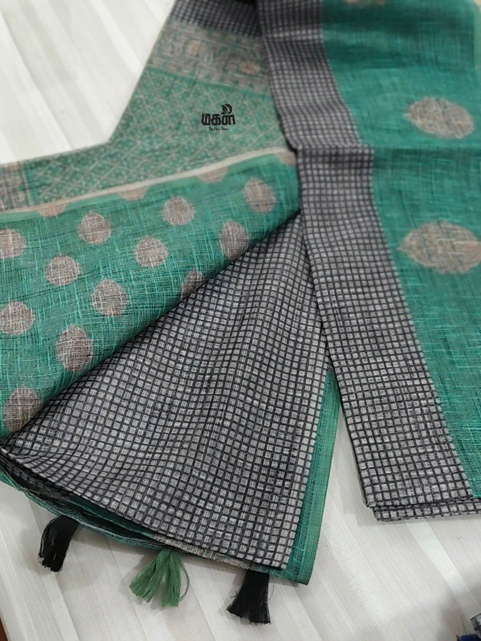JUTE SILK SAREE - Image 2