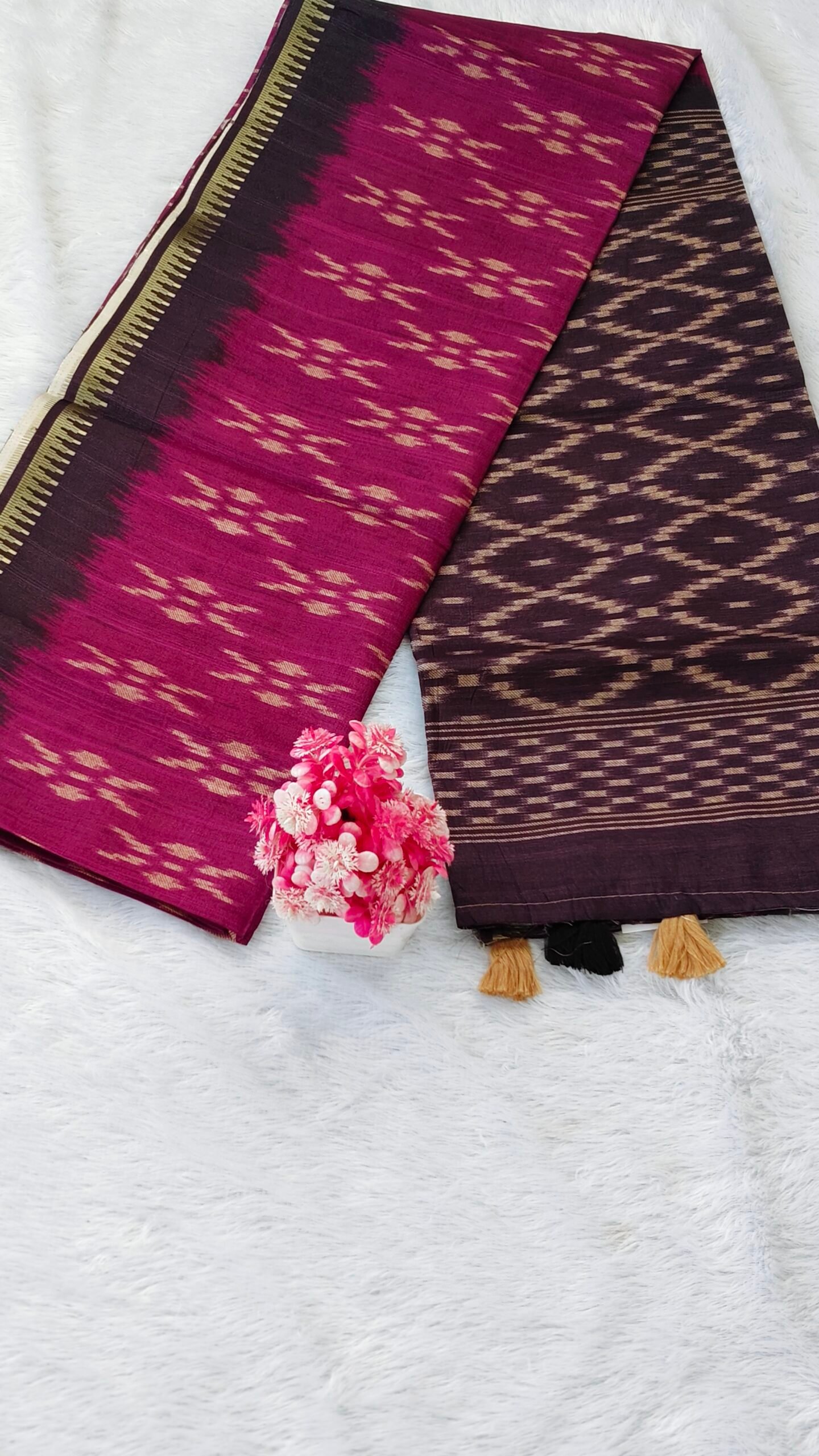 Tussar saree