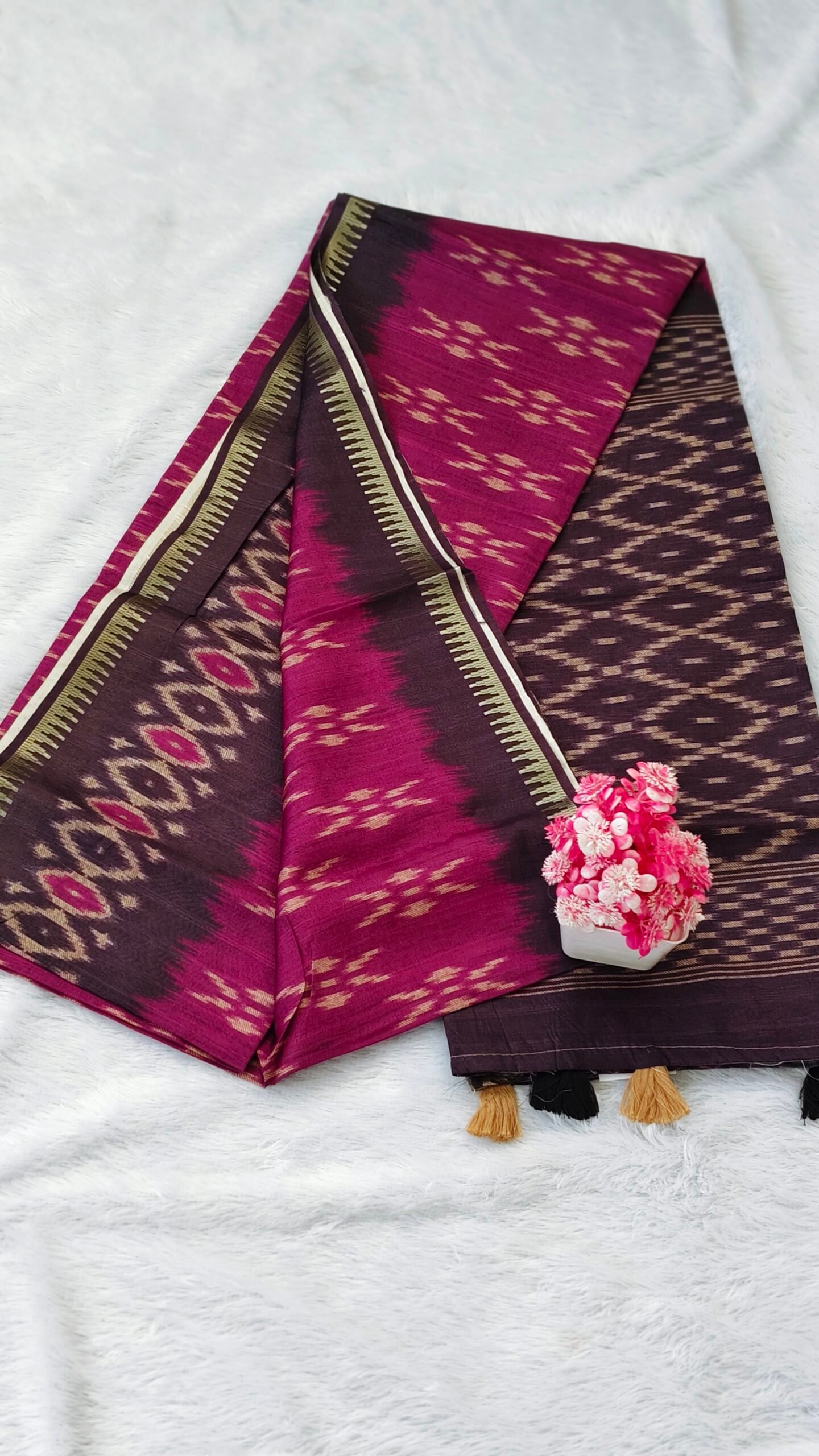 Tussar saree - Image 2