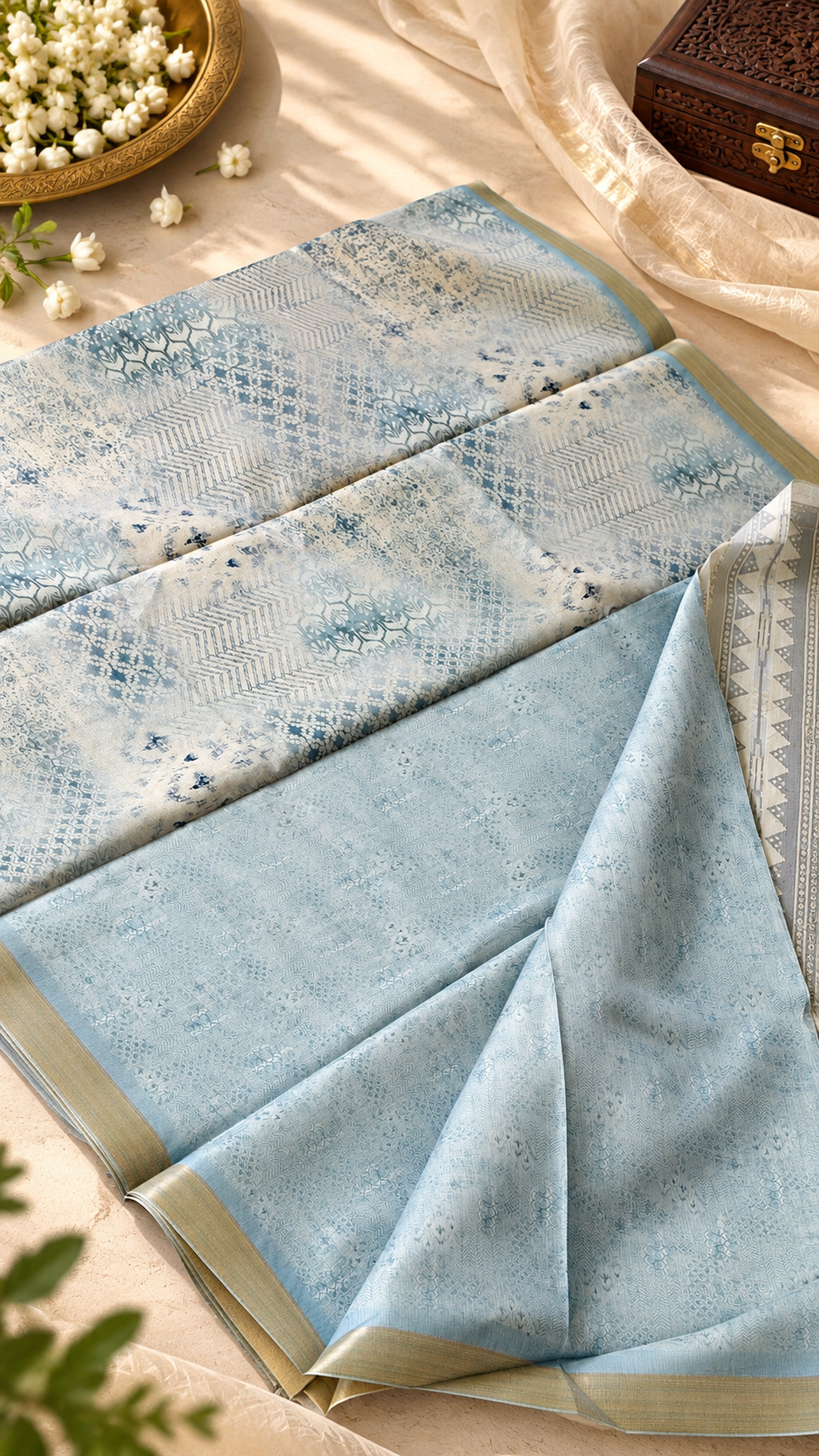 Printed Tissue | silk mix - Image 2