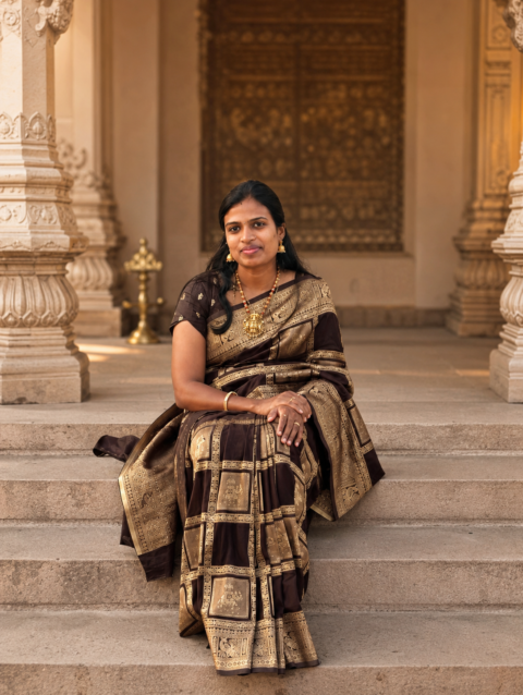 Traditional Gold Zari Sarees for Women | Magal Clothing